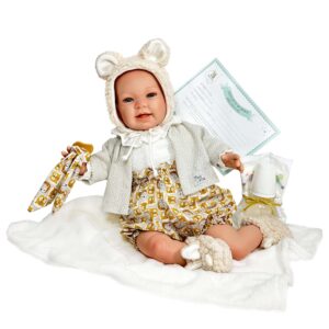 Zina - Nines d’Onil újszülött prémium játékbaba