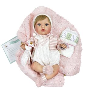 Emma-Nines d’Onil prémium újszülött játékbaba