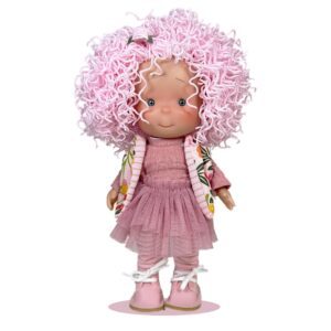 Kis Pippa-Rózsaszín– Nines d’Onil élethű játékbaba