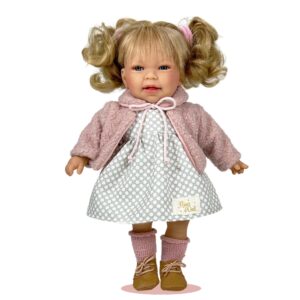 Tina – Téli ruhában-Nines d’Onil élethű játékbaba